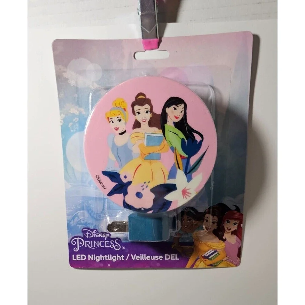 Disney Princess Night LED with On/Off Switch Night Light Energy efficient Belle
